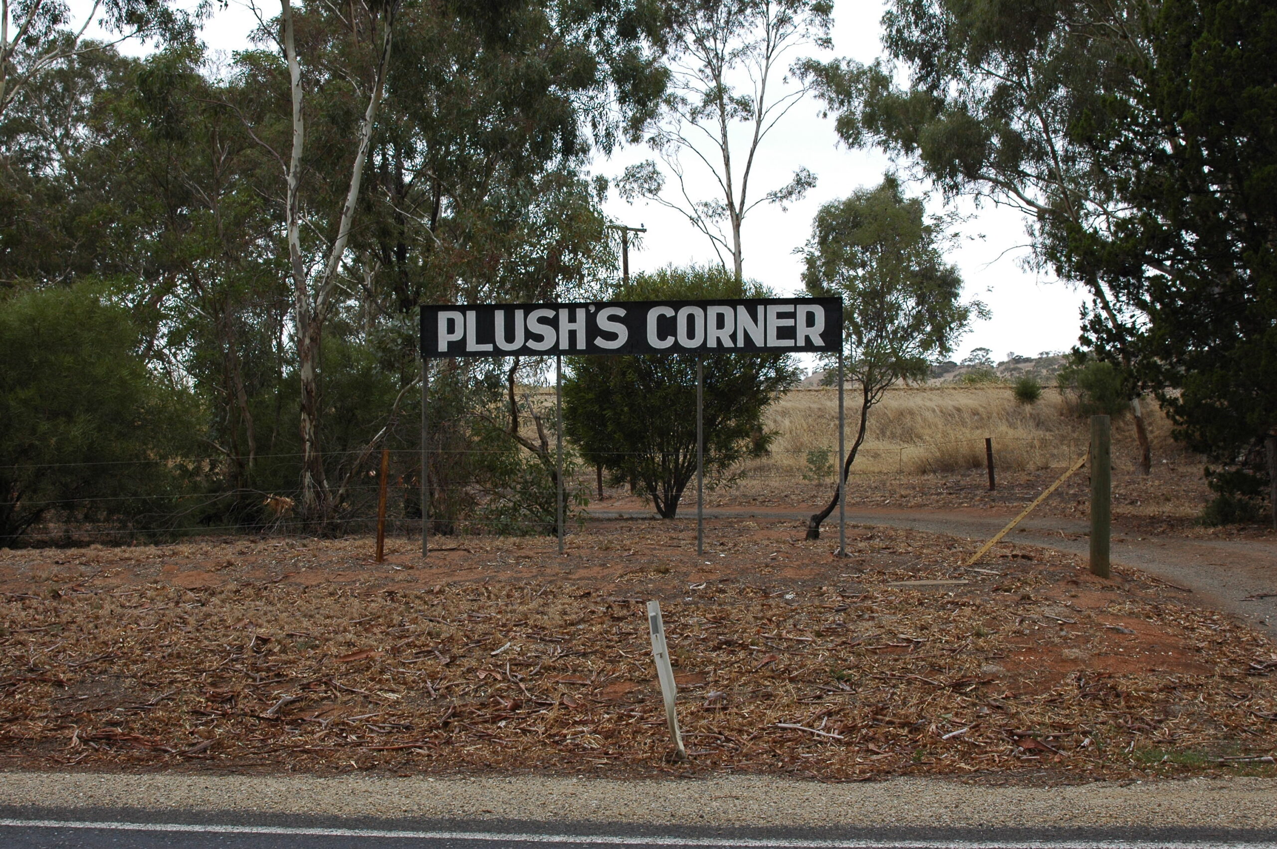 Railway Siding at Plushs Corner